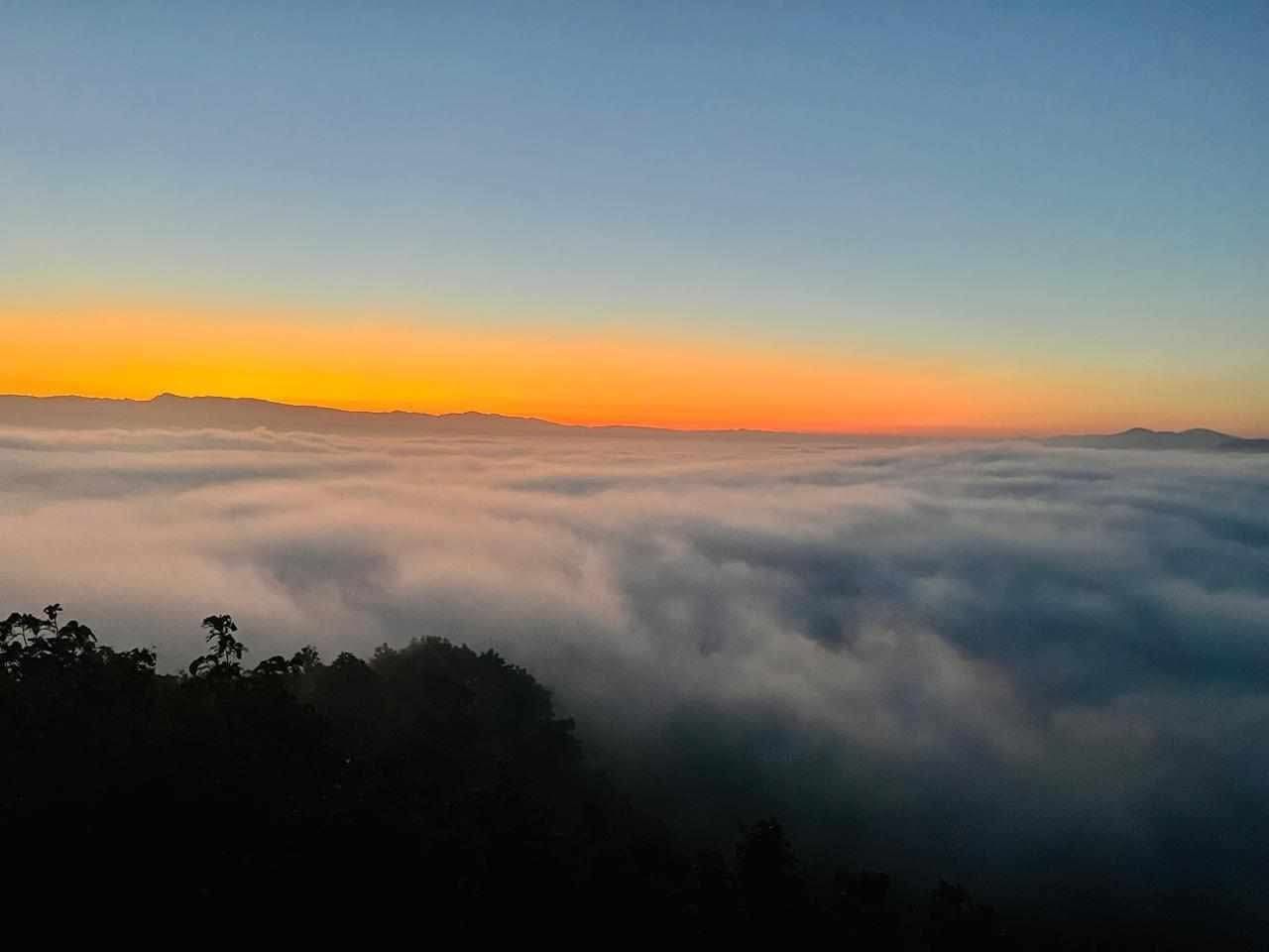 Cloud view from JosnaValley Eco Resort