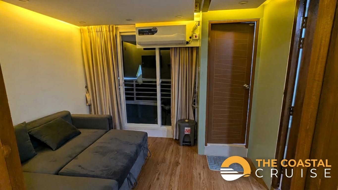 MV The Coastal Cruise attached bathroom facility