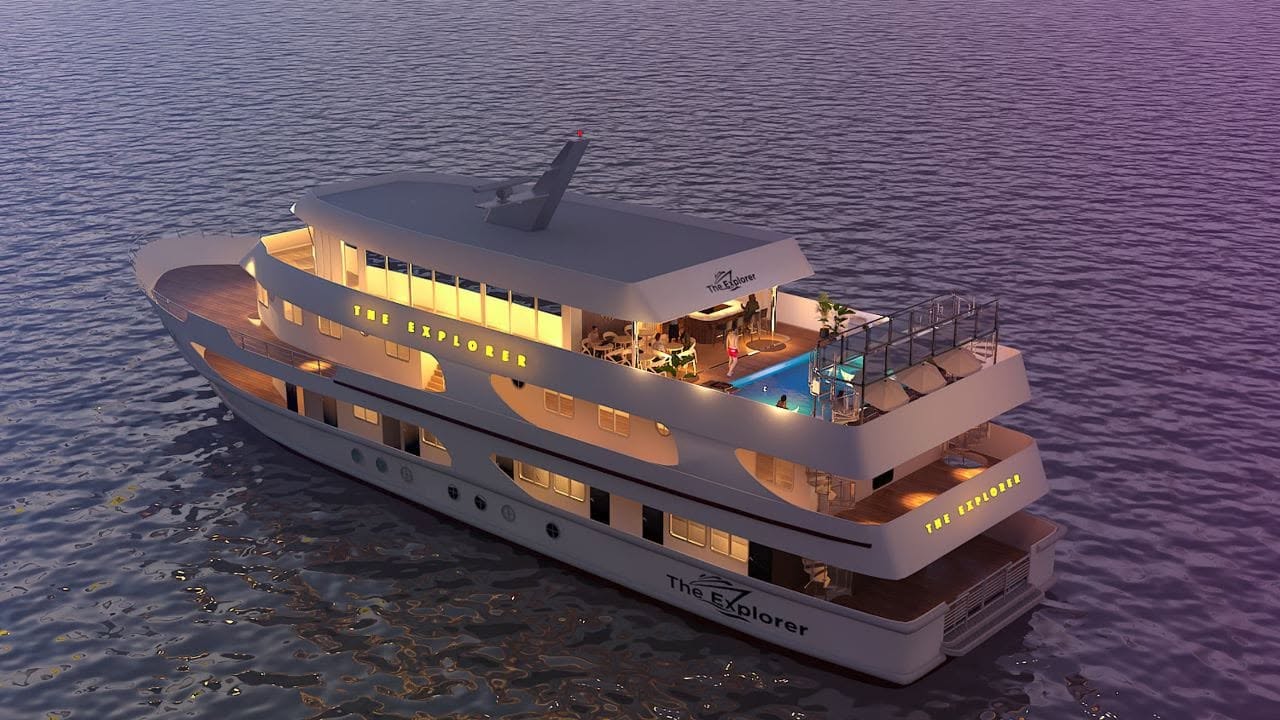The Explorer 1.0 back view Sundarban cruise