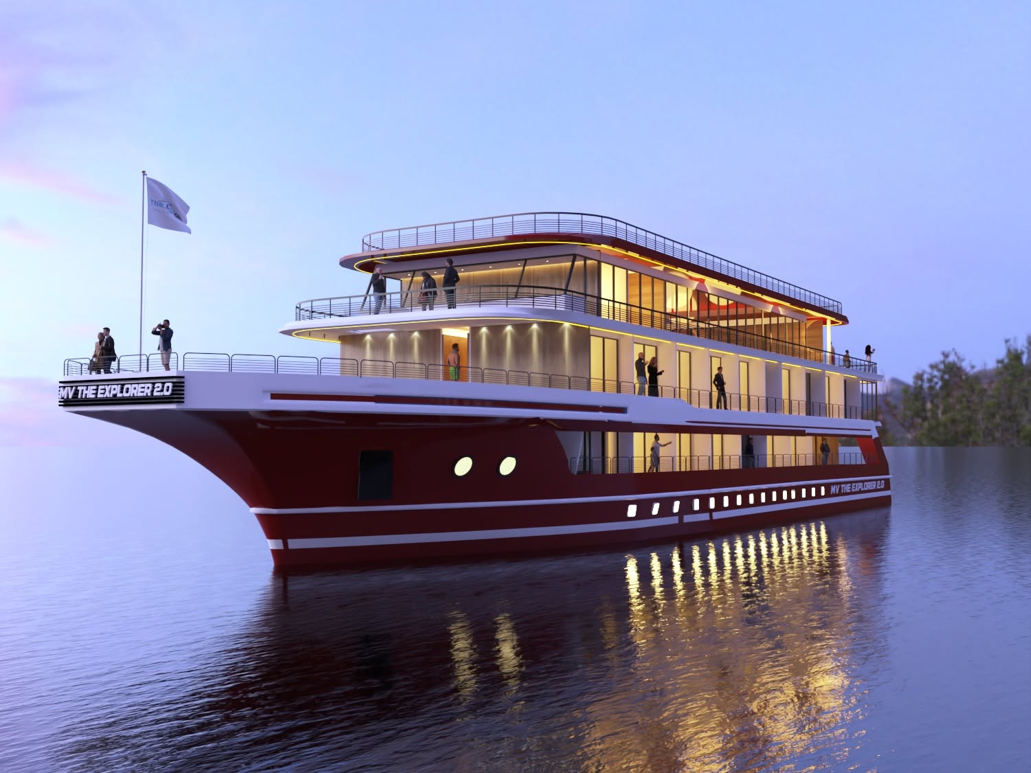 MV The Explorer 2.0 premium cabin interior