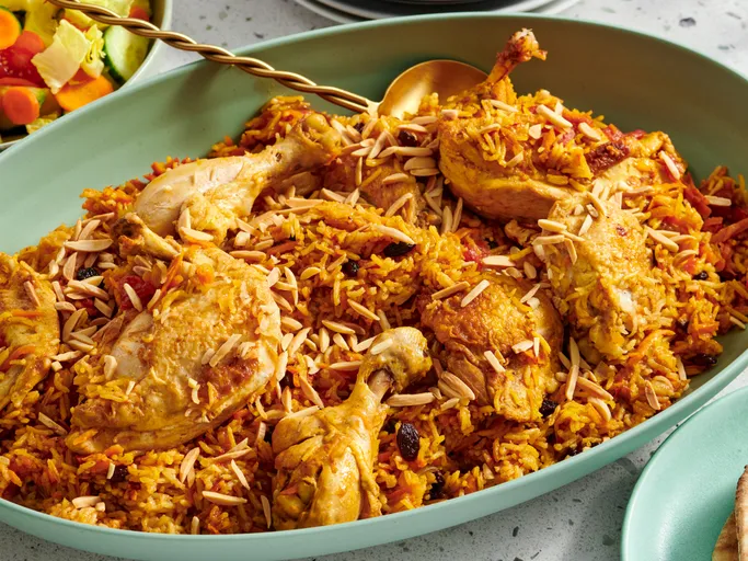 Arabian desert kitchen dishes at Darbar-e Saltanat